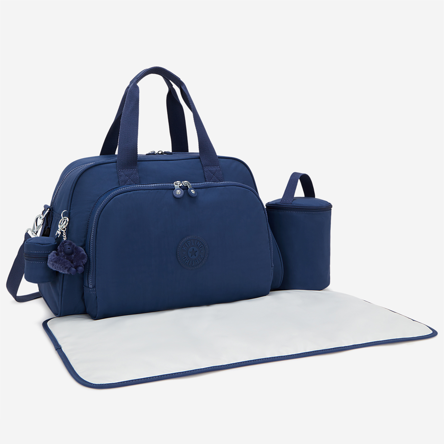 KIPLING Camama Casual Blue Large baby bag (with changing mat) 10153-5PZ