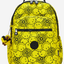 Kipling Seoul Lap Yellow Fun Ball Large Backpack (with Laptop Compartment) I8682-5KS