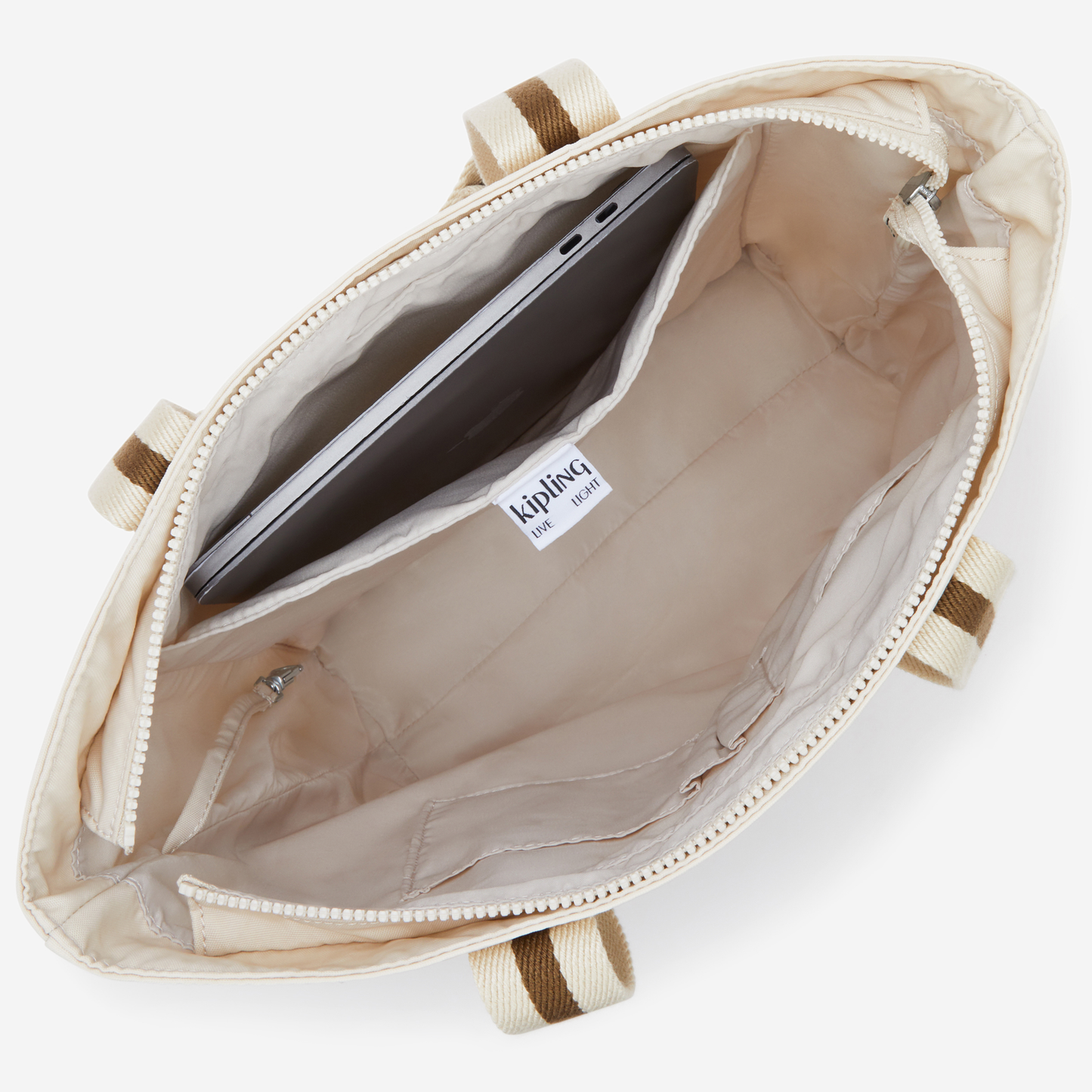 KIPLING Hanifa Soft Sand Large tote I7937-9LO