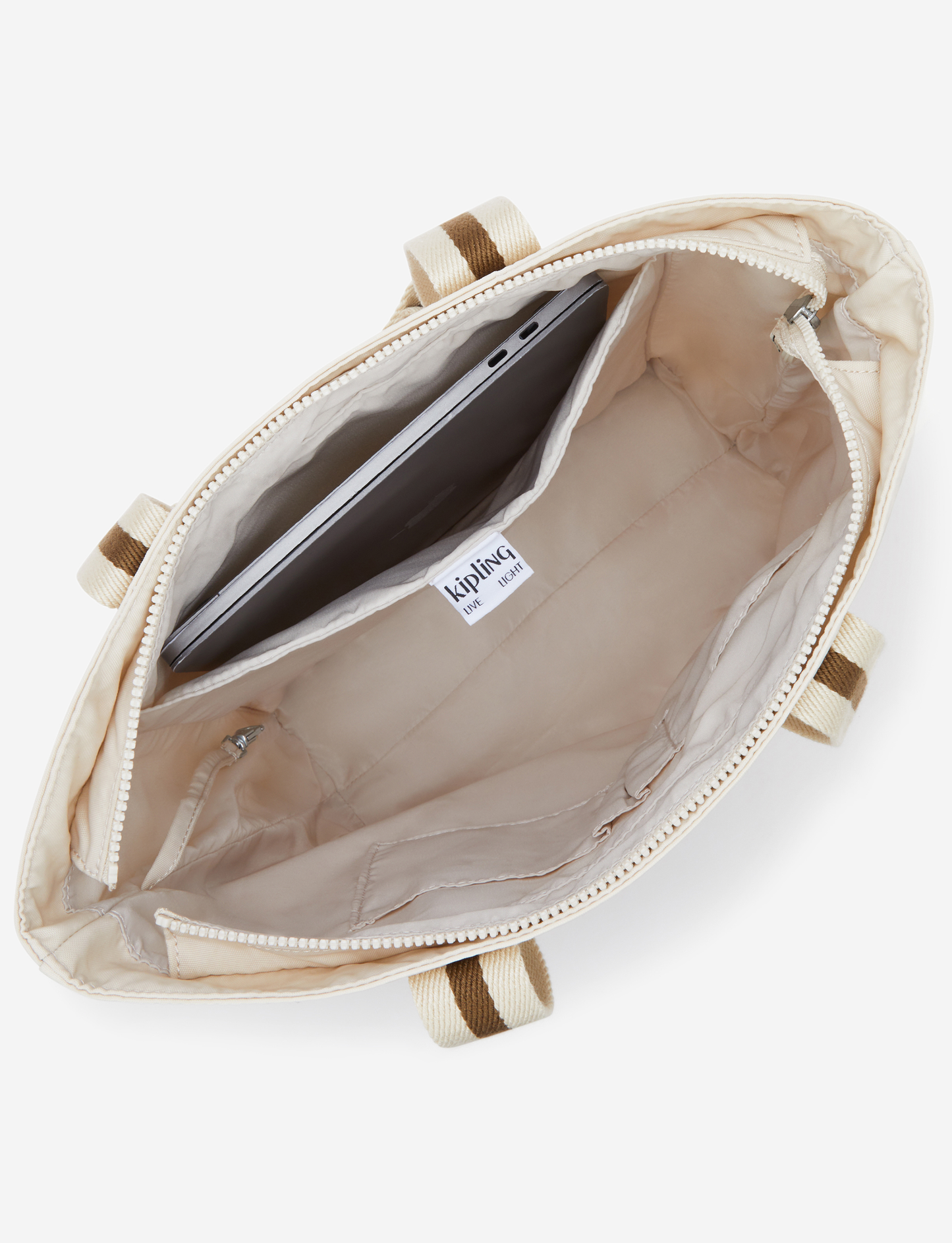 KIPLING Hanifa Soft Sand Large tote I7937-9LO
