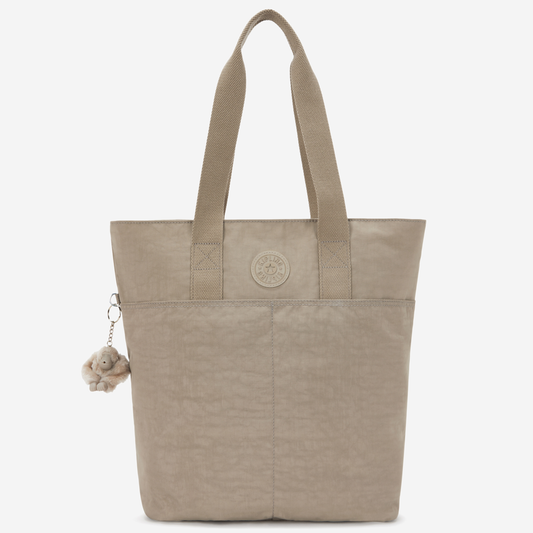 KIPLING Hanifa Soft Taupe Large tote I7937-4PW