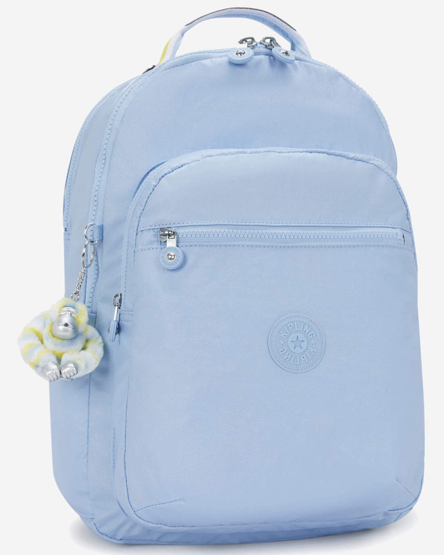 Kipling  Seoul Lap Clear Sky Met Large Backpack with Laptop Compartment I7135-4PA