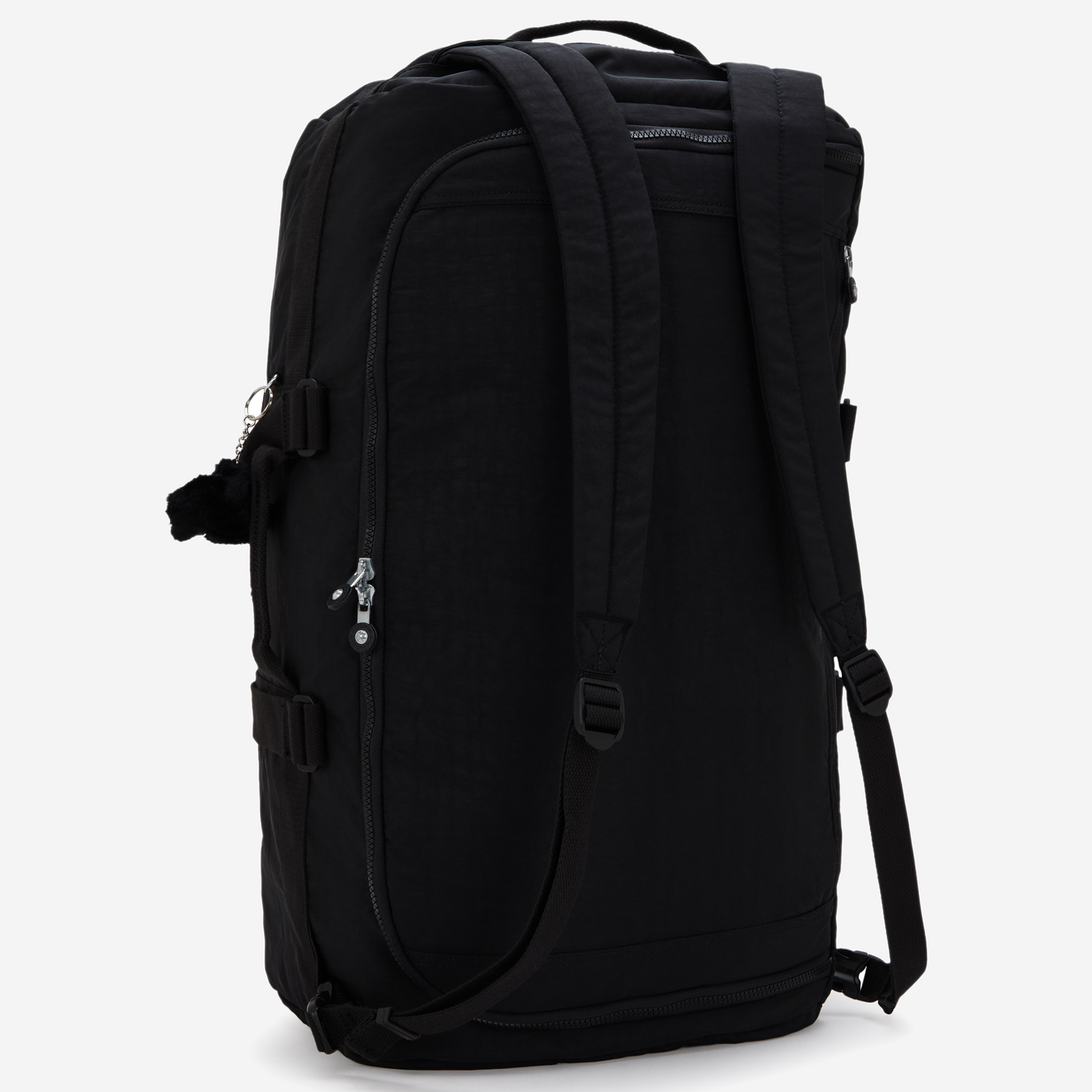 KIPLING Jonis M Up Black Noir Medium weekender (convertable to backpack) I9588-P39