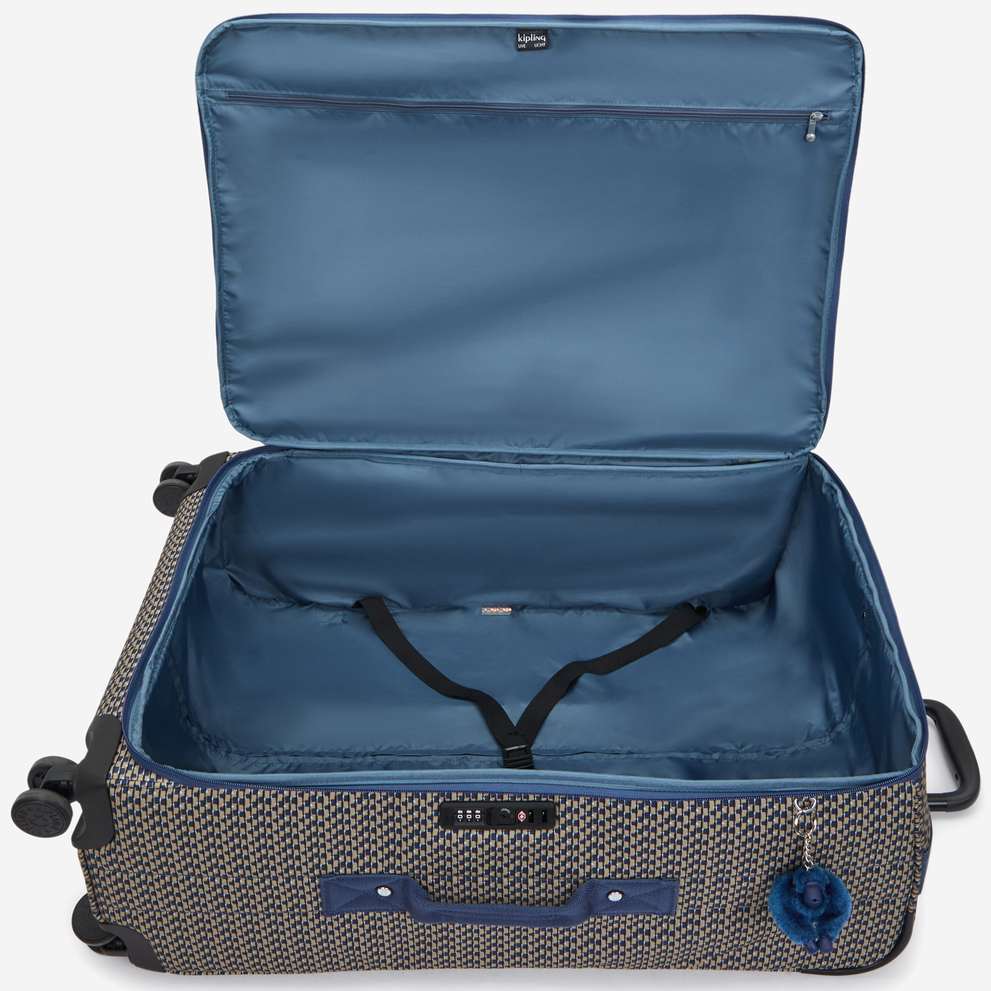 KIPLING Jet L Blue on Wire Large wheeled luggage I8828-9PC