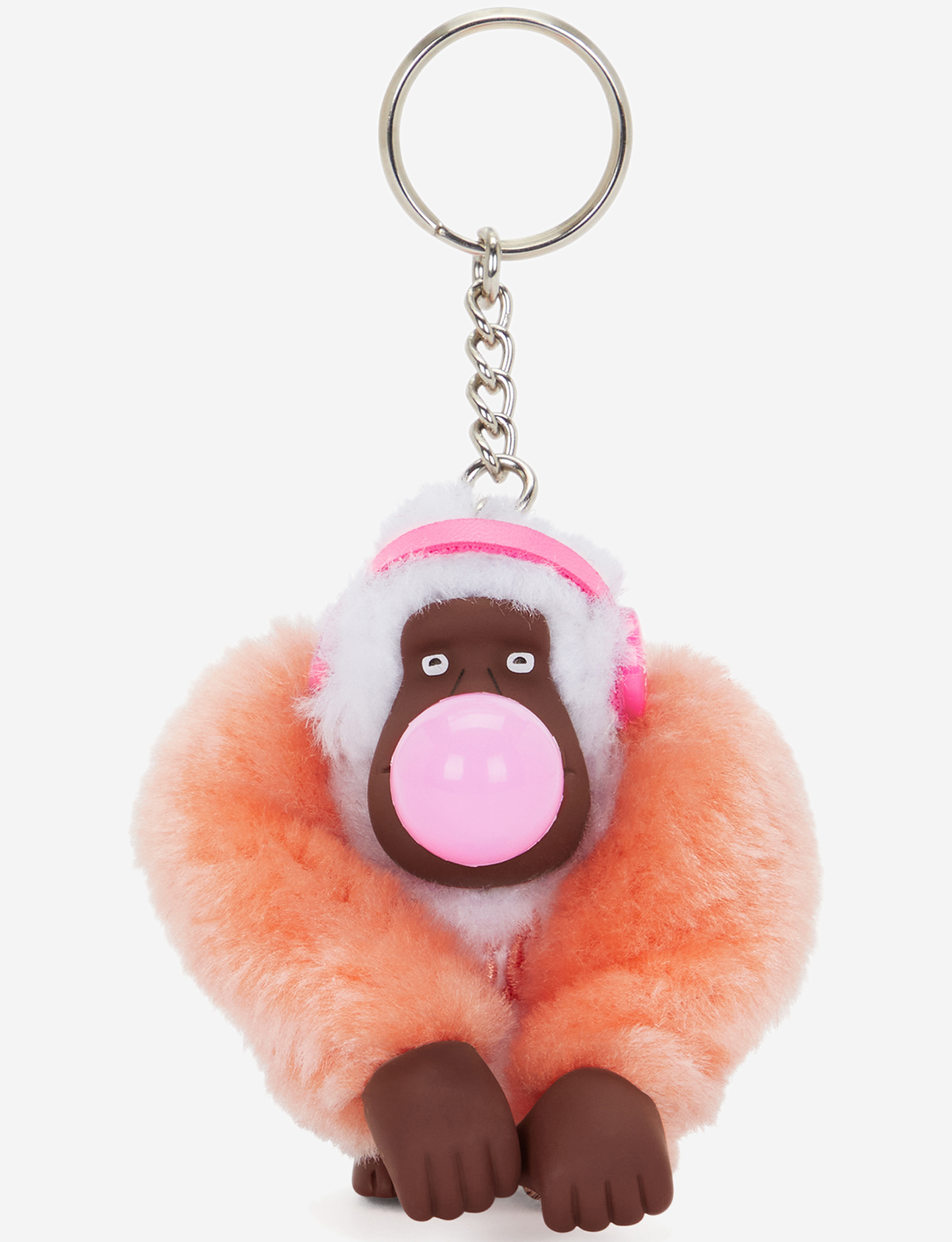 KIPLING Easy Life Monkey Easy Orangy Collectible Monkey Keychain I8928-U9F