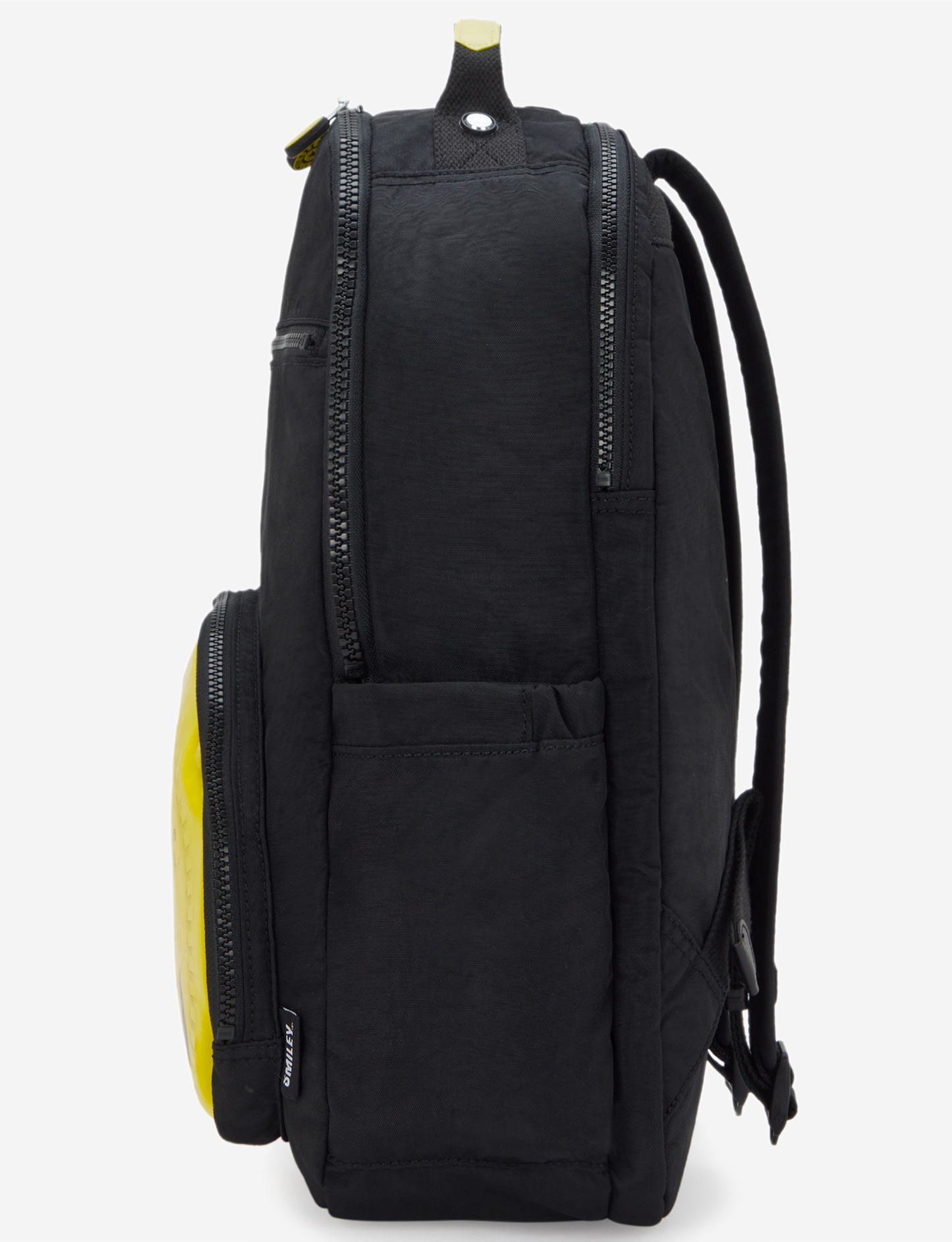 Kipling Seoul Lap Fun P Yell Fun Black Large Backpack (with Laptop Compartment) I9535-1KS