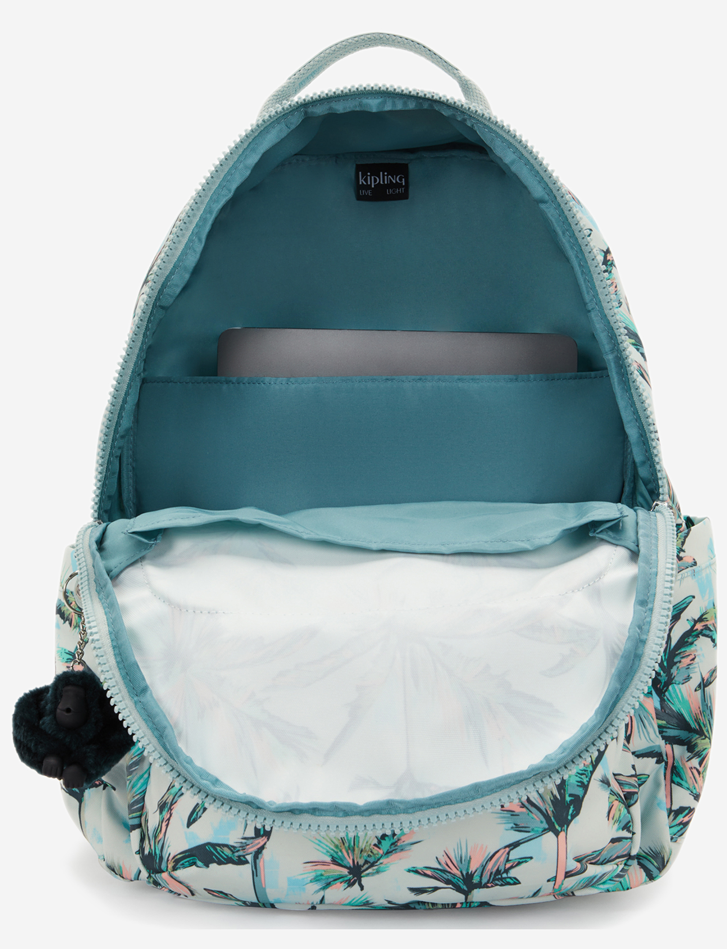 KIPLING Seoul More Palm Trees Large backpack I6269-8DJ
