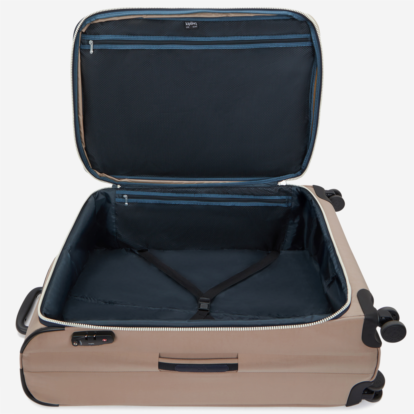 KIPLING New Youri Spin L Soft Taupe C Large expandable wheeled luggage I7930-7ML