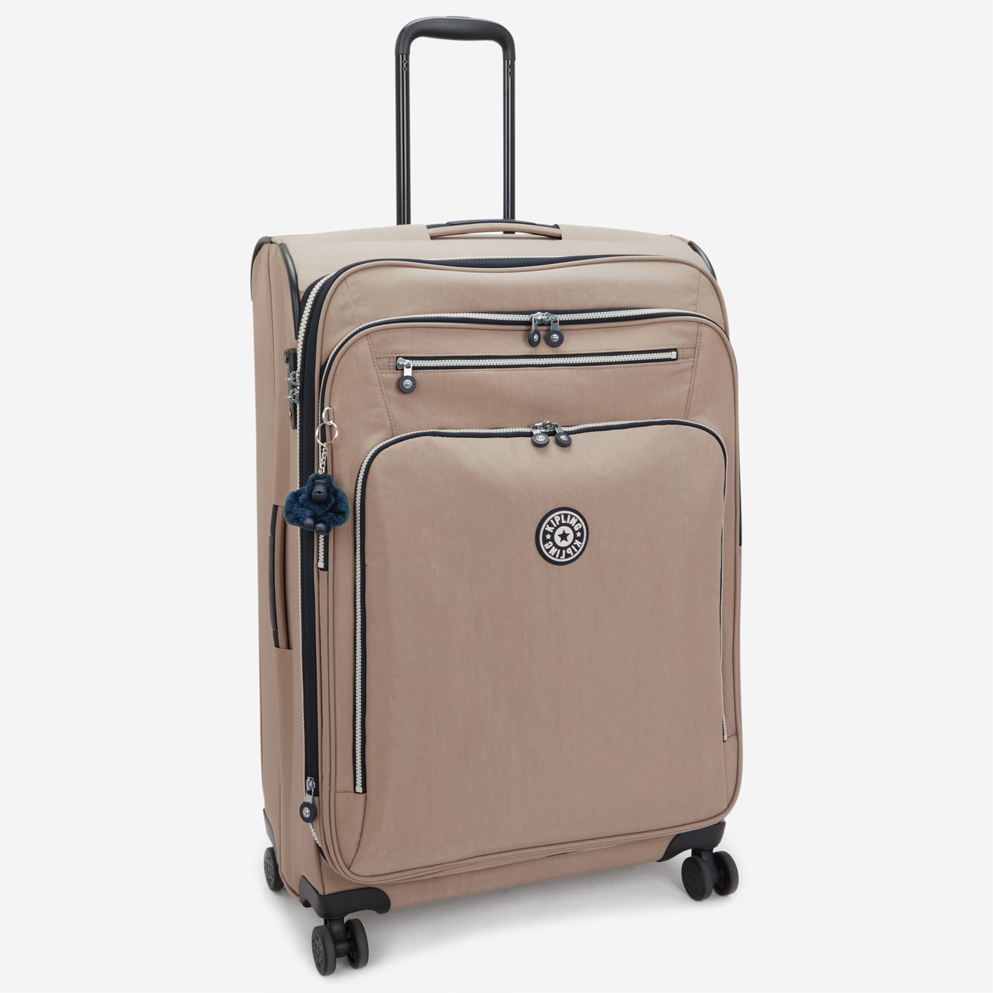 KIPLING New Youri Spin L Soft Taupe C Large expandable wheeled luggage I7930-7ML