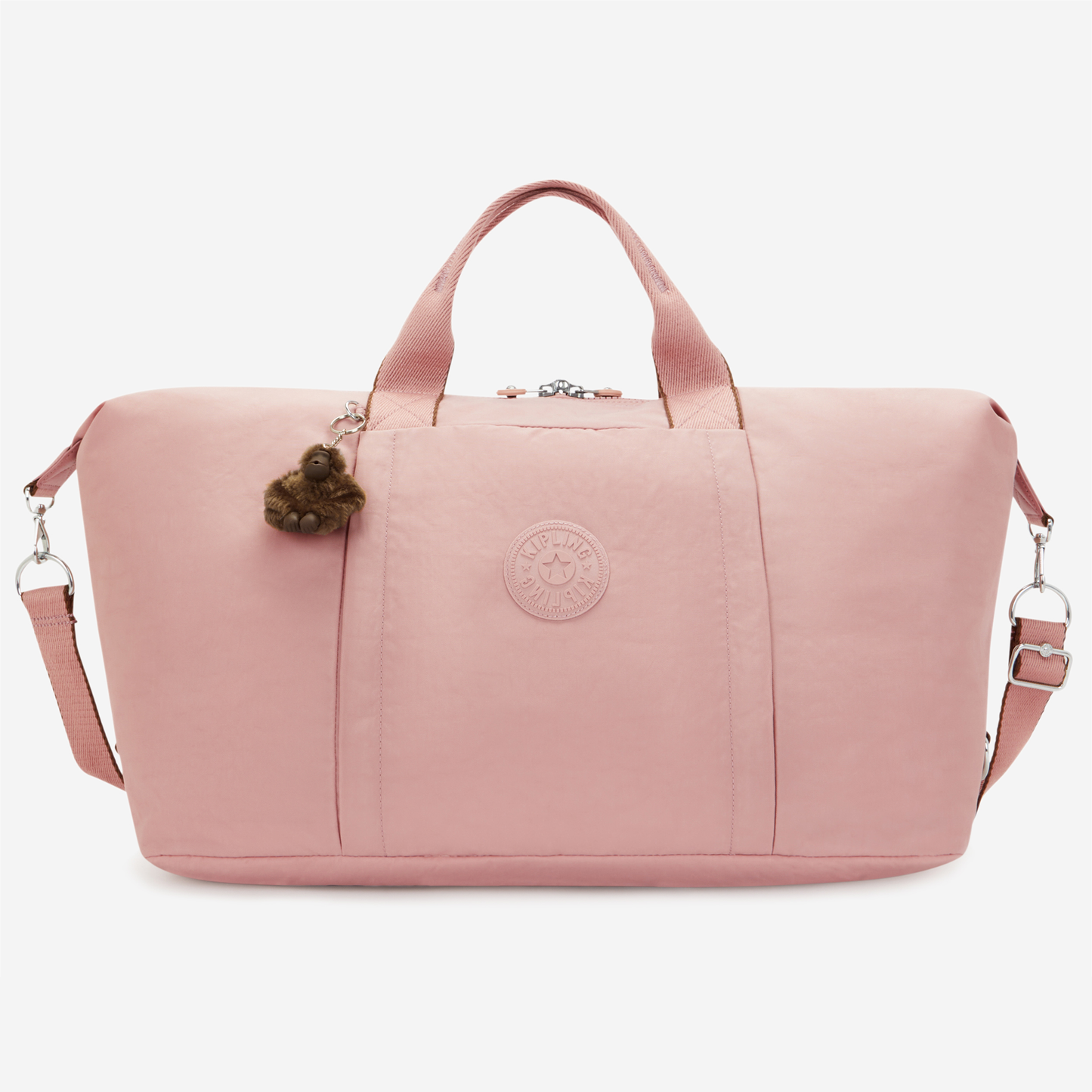 KIPLING Bori Memory Pink Large weekender (with trolley sleeve and removable shoulderstrap) I4582-0PN