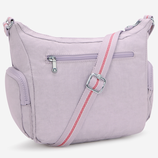 KIPLING Gabbie S Lilac Shimmer Medium crossbody I2532-9GO