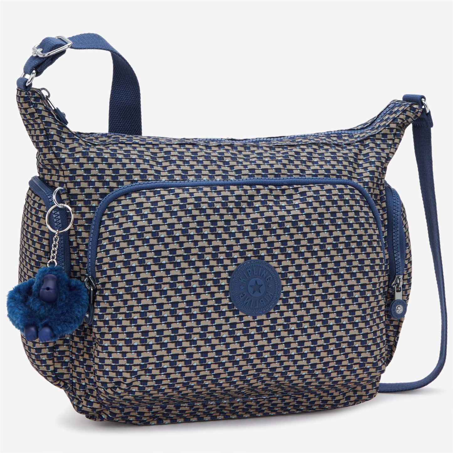 KIPLING Gabb Blue on Wire Large crossbody I6525-9PC