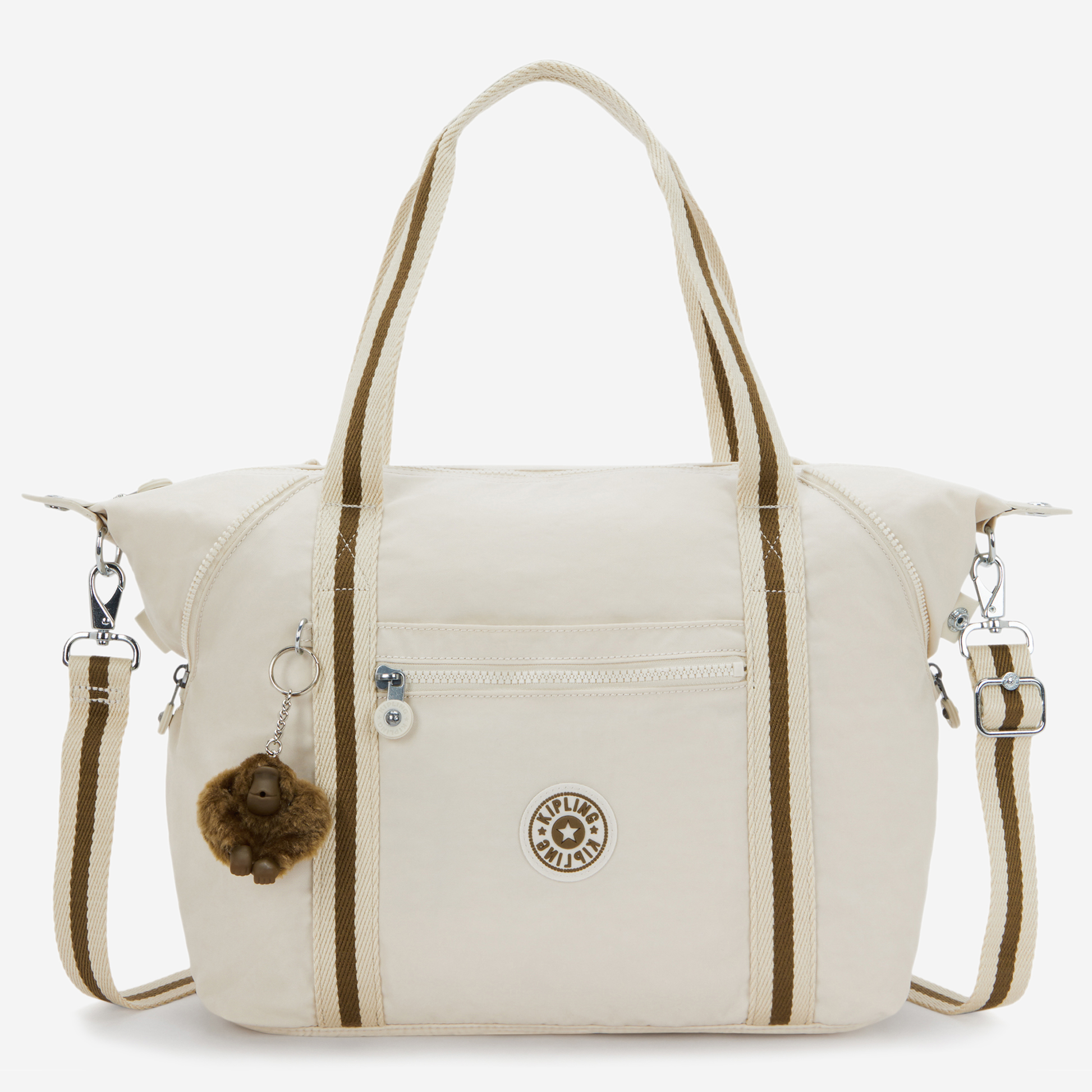 KIPLING Art Soft Sand Medium tote (with removable shoulderstrap) 10619-9LO