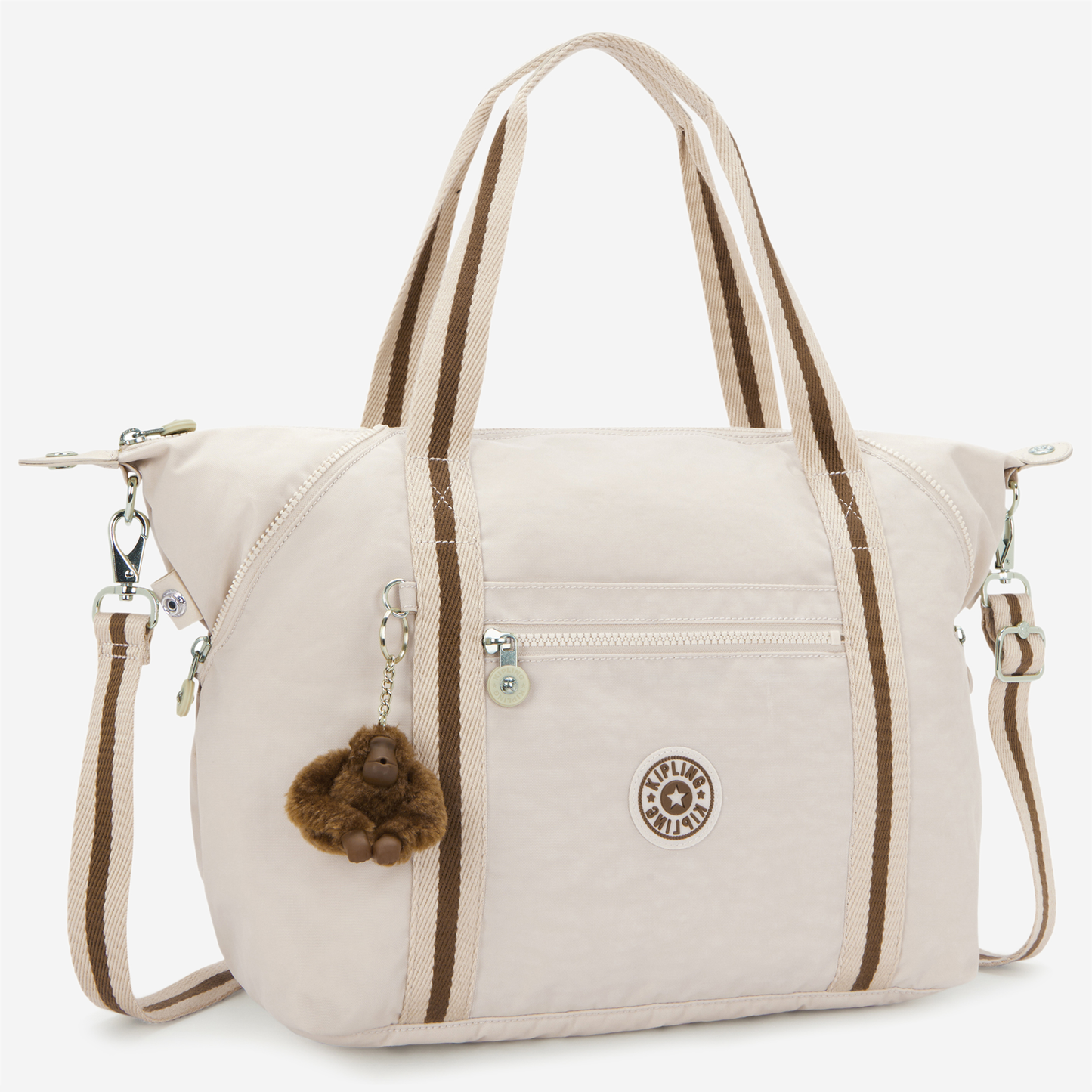 KIPLING Art Soft Sand Medium tote (with removable shoulderstrap) 10619-9LO