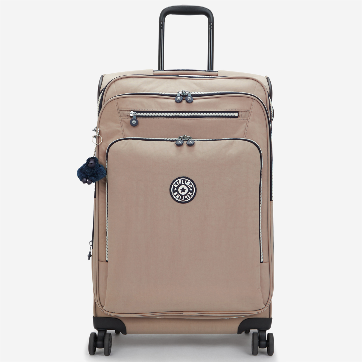 KIPLING New Youri Spin M Soft Taupe C Medium expandable wheeled luggage I7706-7ML