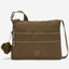 Kipling Alvar Smooth Khaki Medium Crossbody 13335-1NA