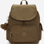 KIPLING City Pack S Smooth Khaki Small backpack 15635-1NA