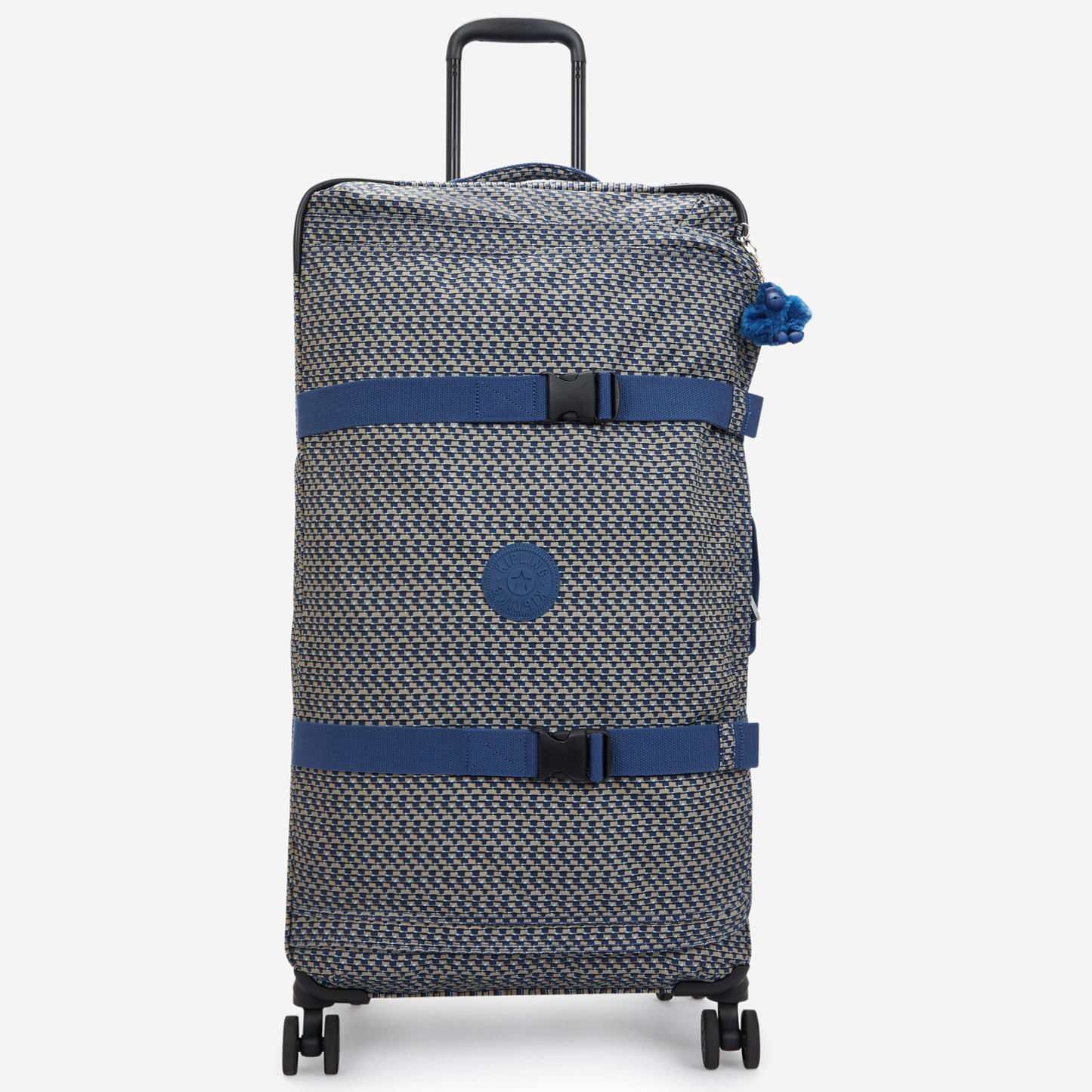 KIPLING Spontaneous L Blue on Wire Large wheeled luggage I3397-9PC