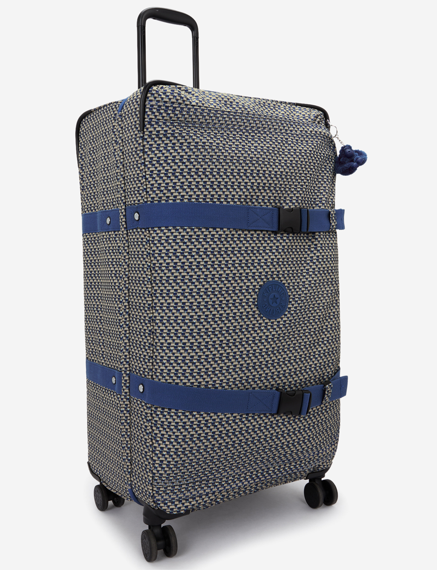 KIPLING Spontaneous L Blue on Wire Large wheeled luggage I3397-9PC