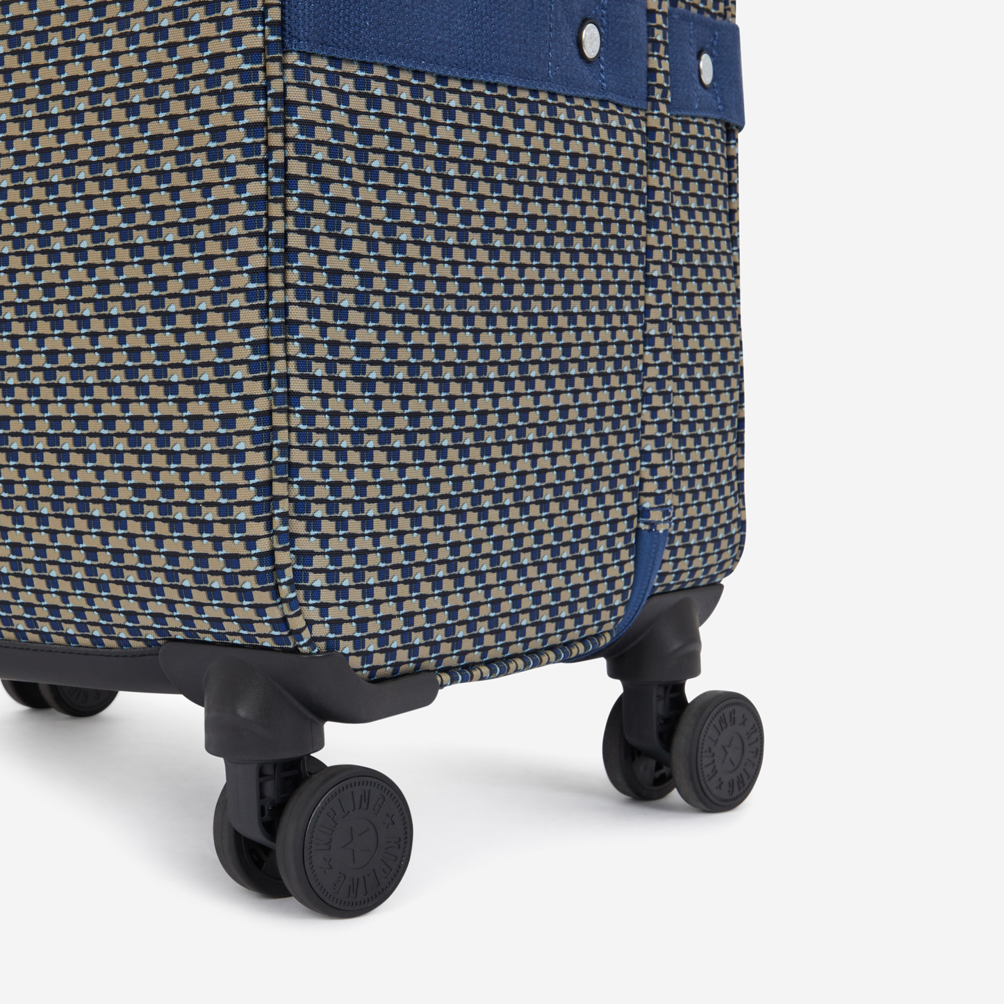 KIPLING Spontaneous L Blue on Wire Large wheeled luggage I3397-9PC