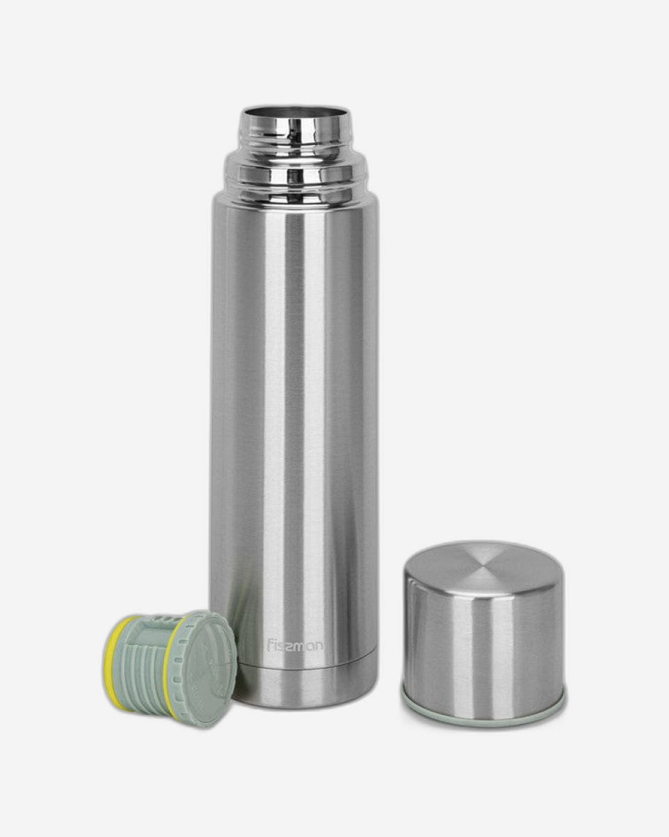 Fissman Double Wall Vacuum Flask 1000 Ml Stainless Steel