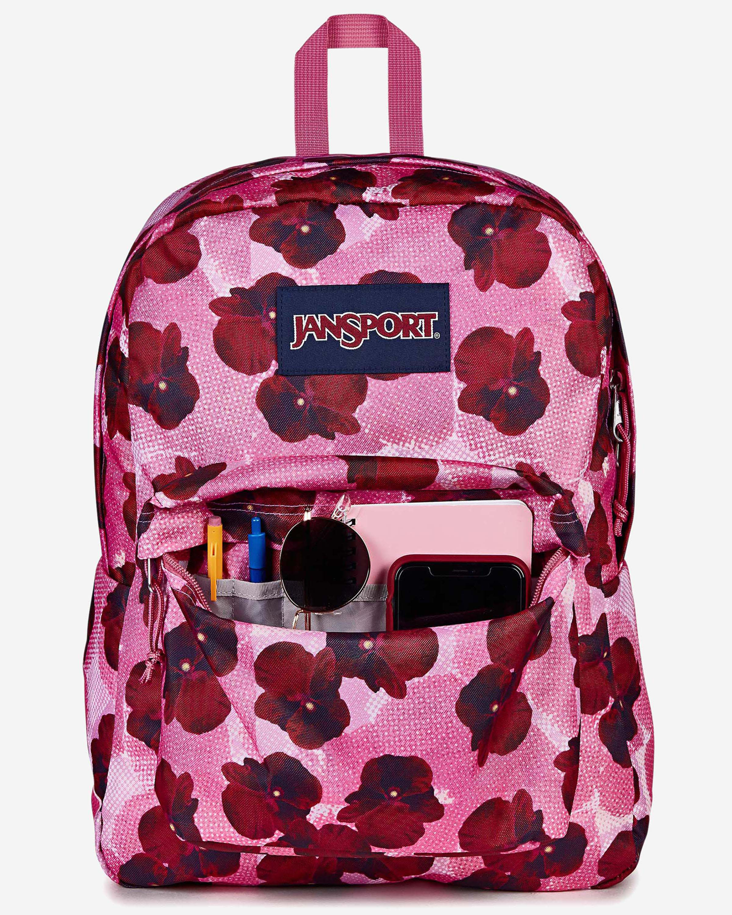 JanSport Superbreak One Pop Art Digital Fuchsia Backpack