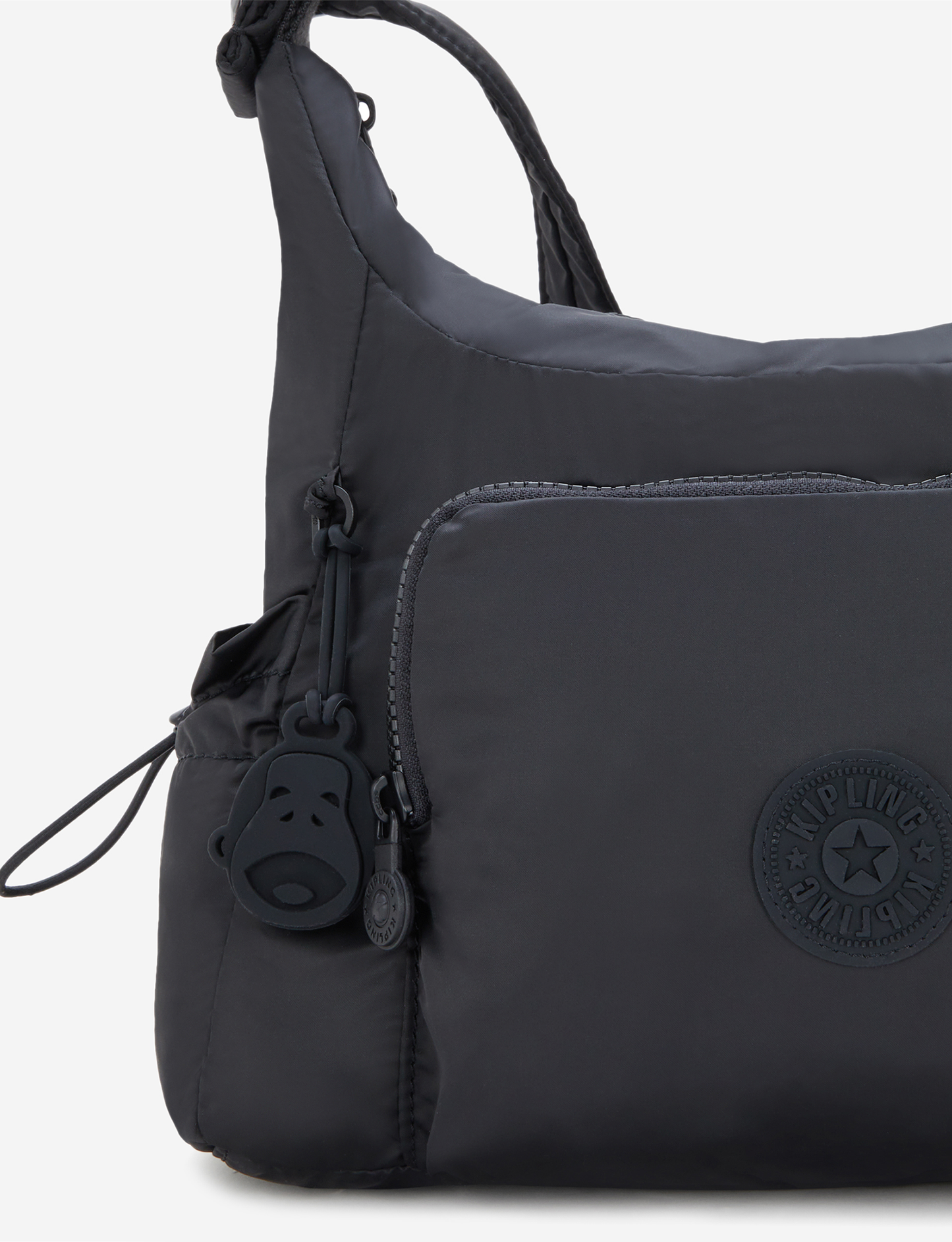 Kipling Gabb S Simply Black Medium Crossbody I6931-4RZ
