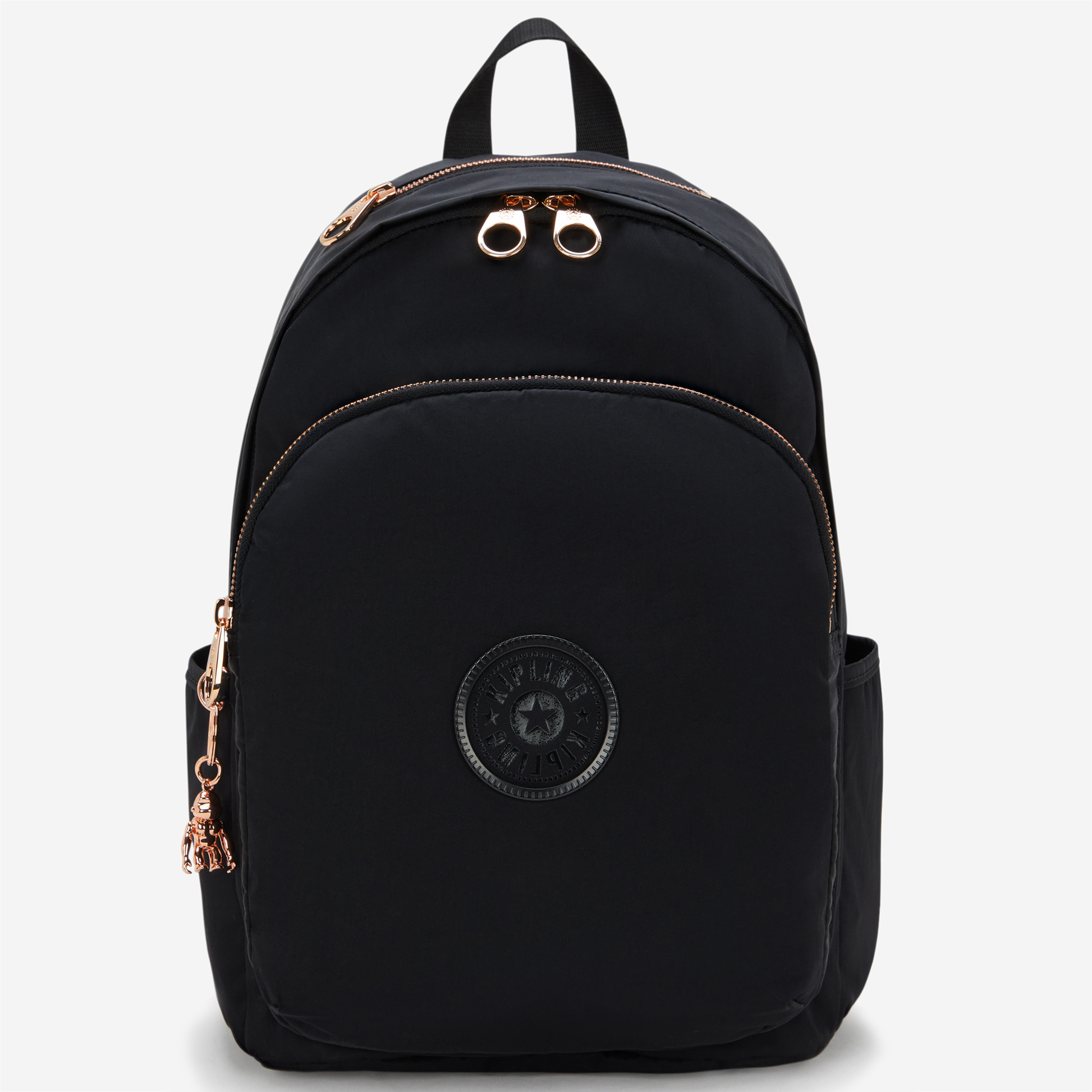 KIPLING Delia Blck Rose Spice Medium Backpack I3540-62Q