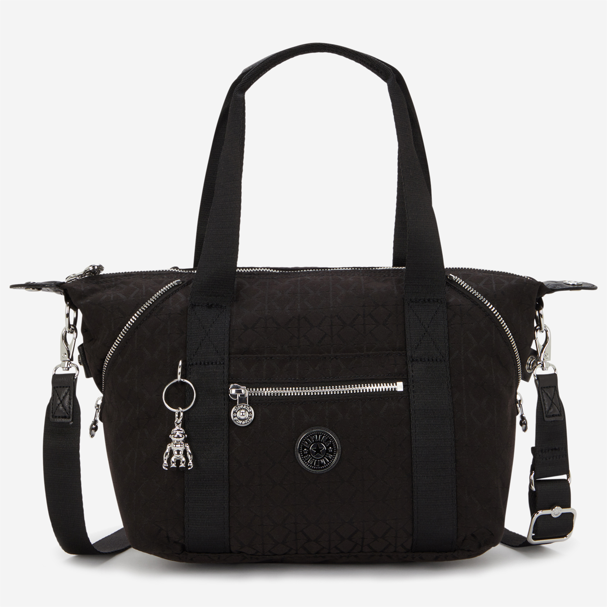 KIPLING Art Mini Noir Sign Jq Small handbag (with removable shoulderstrap) I8028-4NW