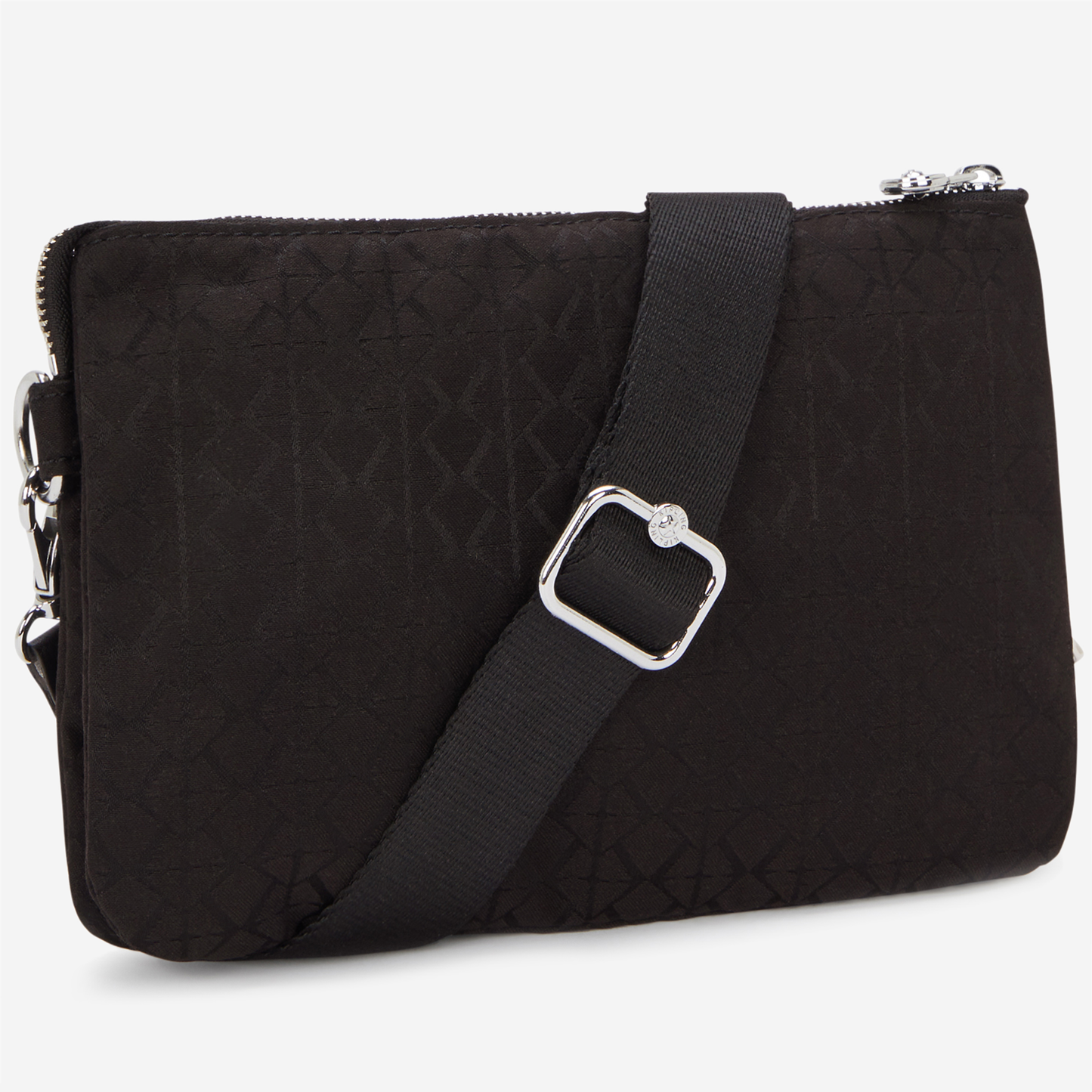KIPLING Riri Noir Sign Jq Small crossbody (with removable shoulderstrap) I8043-4NW