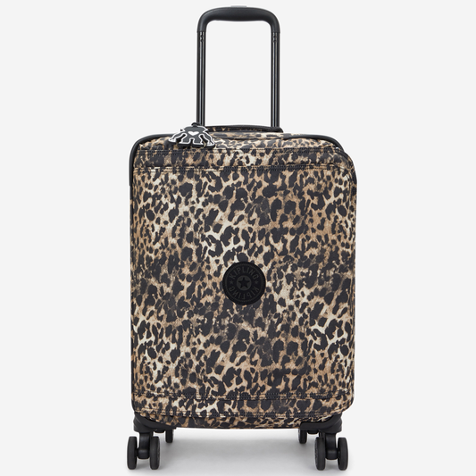 KIPLING Spontaneous S Wild Leopard Small wheeled luggage I7211-6JP