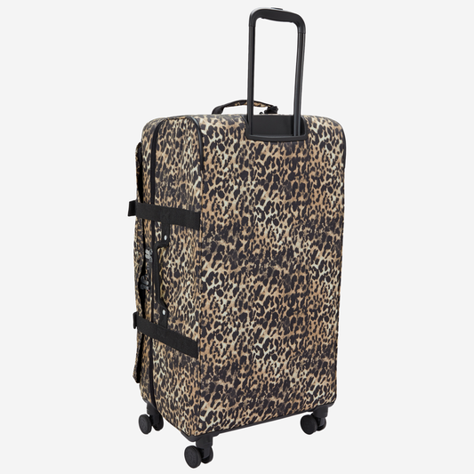 KIPLING Spontaneous L Wild Leopard Large wheeled luggage I3397-6JP