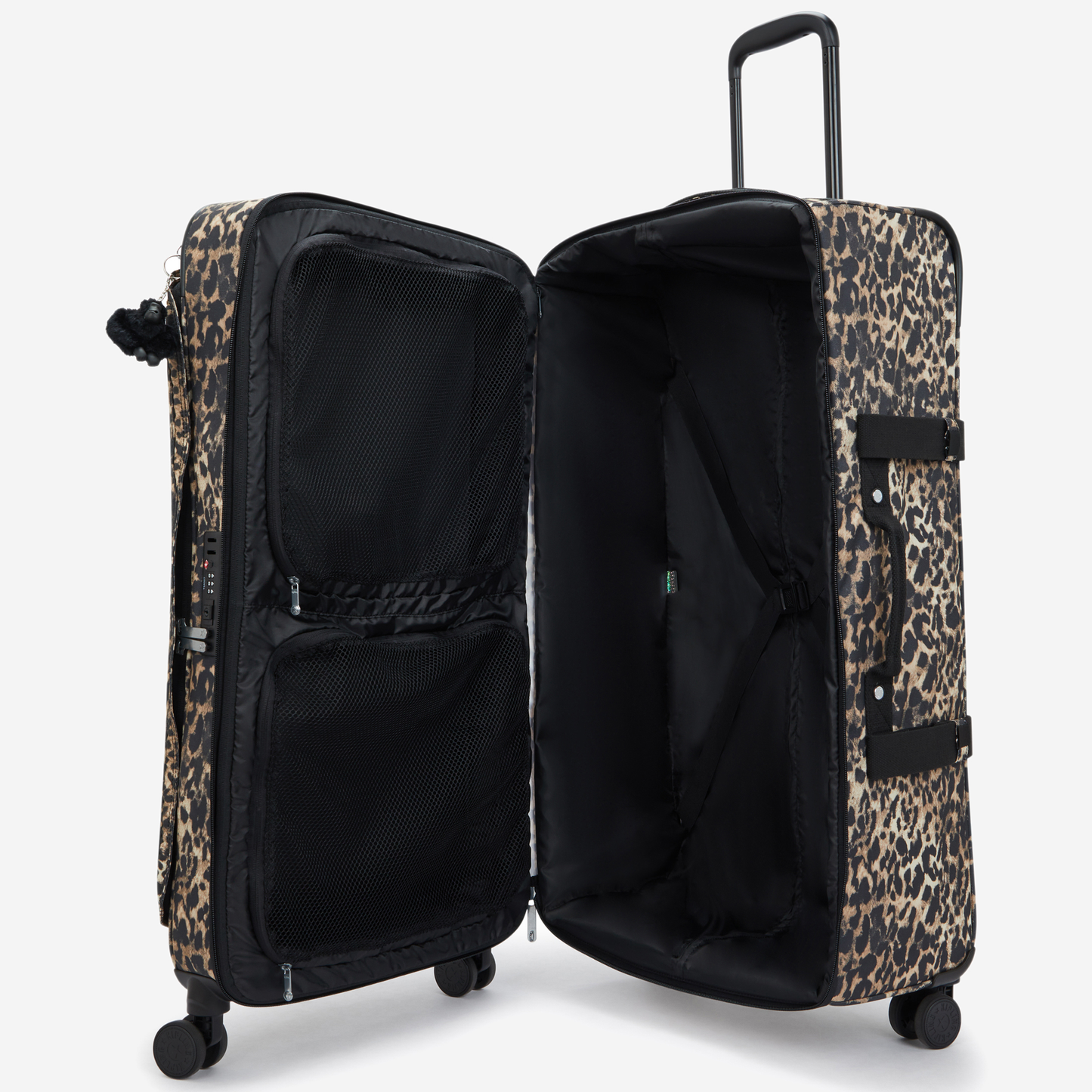 KIPLING Spontaneous L Wild Leopard Large wheeled luggage I3397-6JP