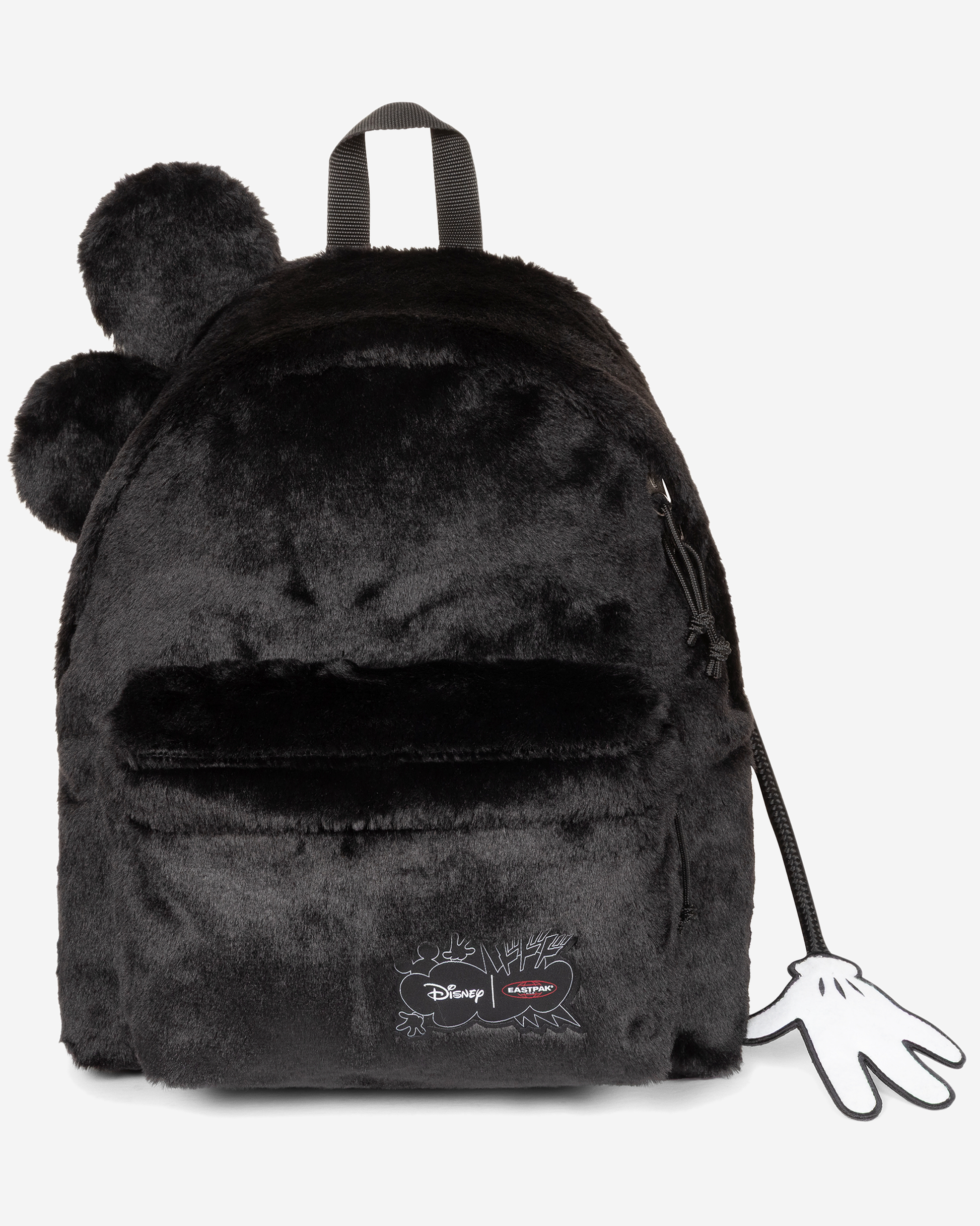 Eastpak Padded Pak'R Mickey Fuzzy Backpack