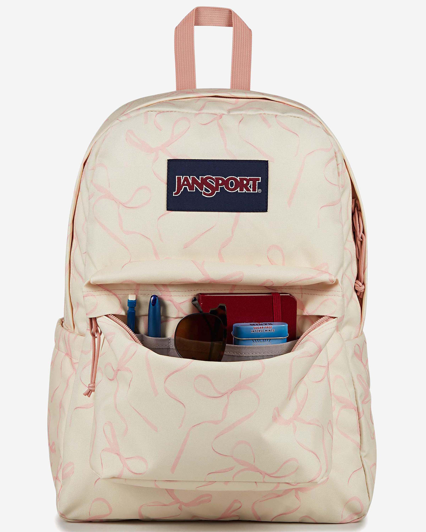 JanSport Superbreak Plus Rows Of Bows Backpack