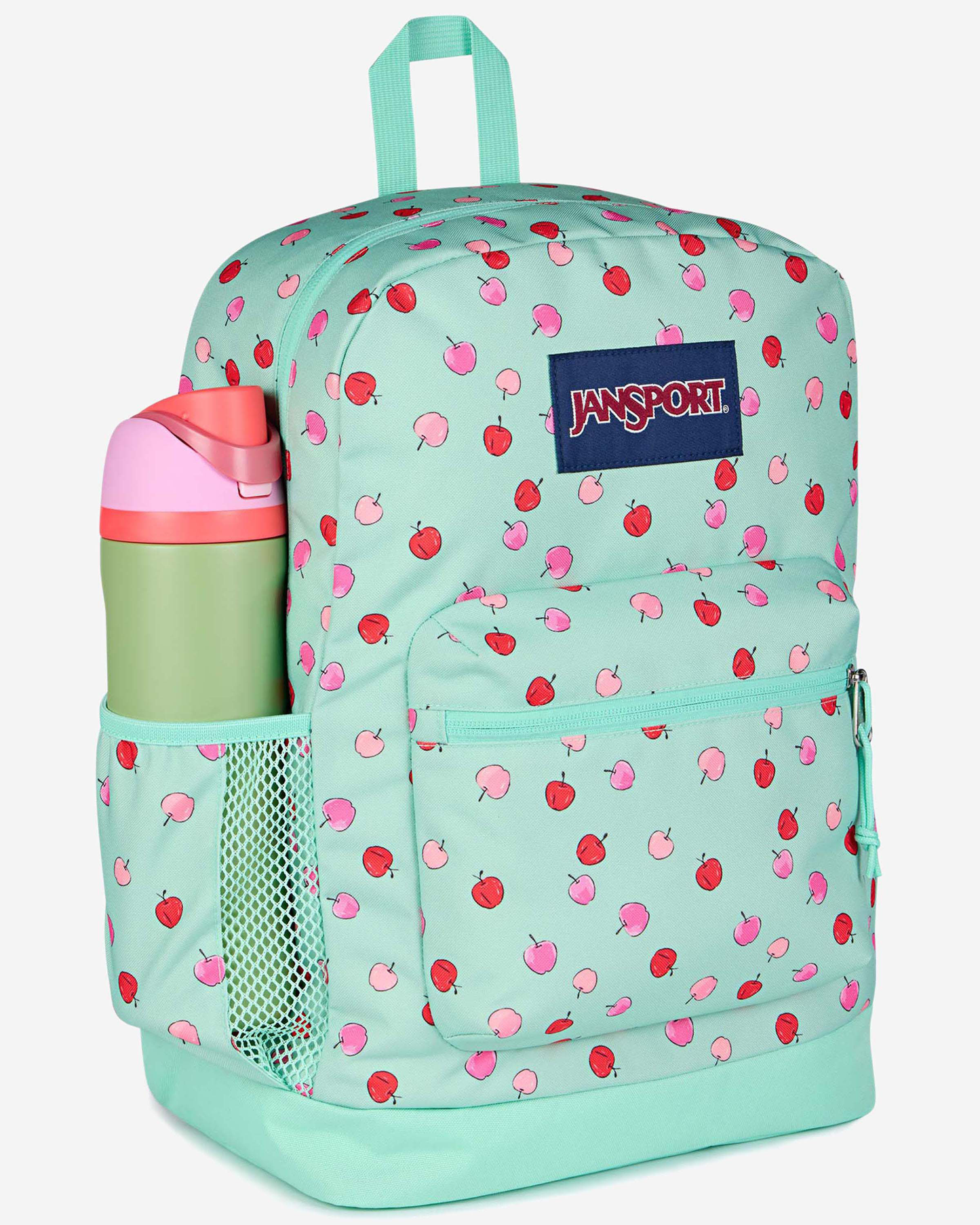 JanSport Cross Town Plus Apple Orchard Magic Mint Backpack