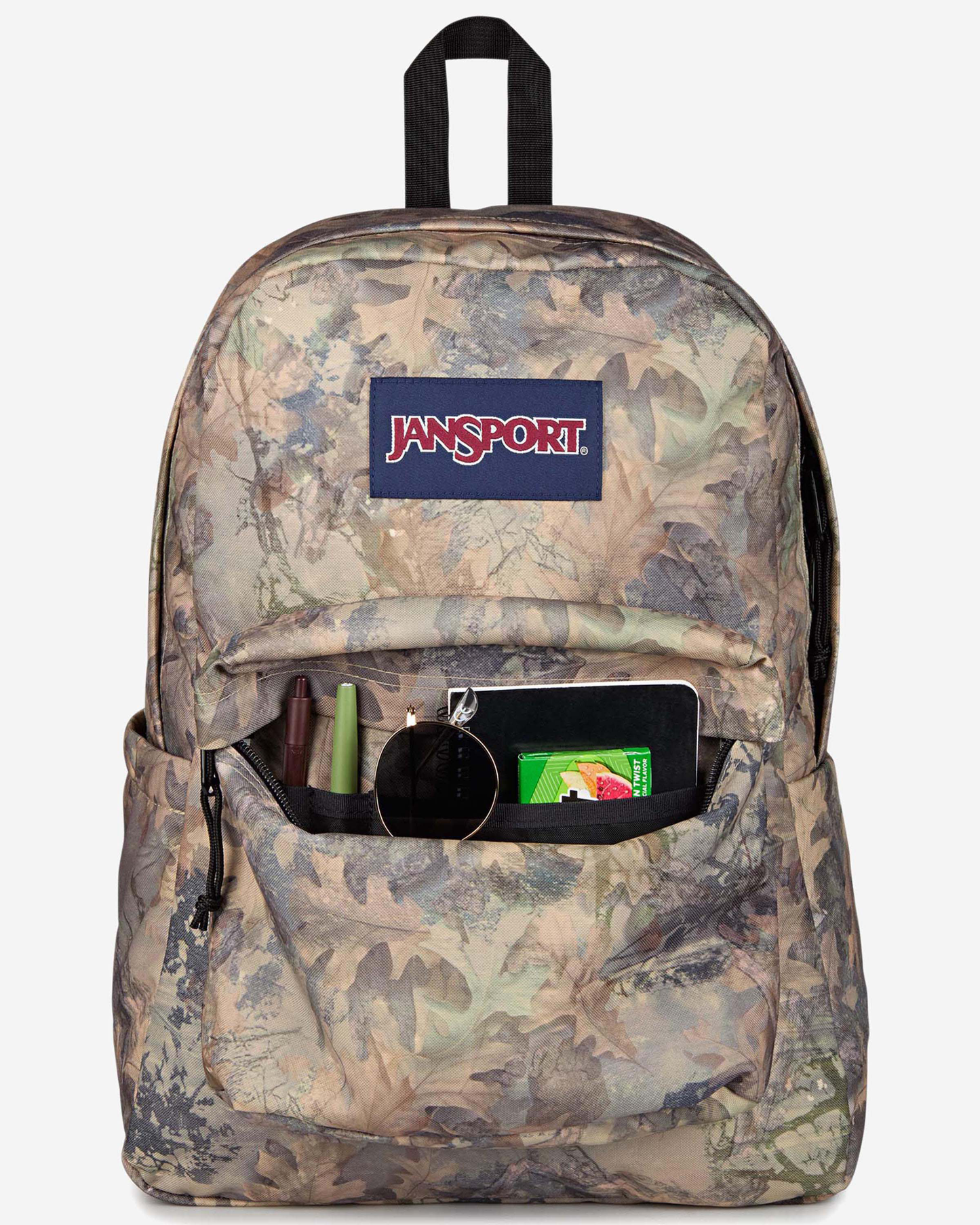 JanSport Superbreak Plus Bogcore Camo Backpack