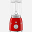 SMEG Retro Style Blender with 4 Speed Settings  Red