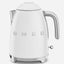 SMEG 1.7L Electric Kettle with Soft Opening Lid  Matte White