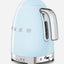 SMEG Variable Temperature Electric Kettle 1.7L  Pastel Blue