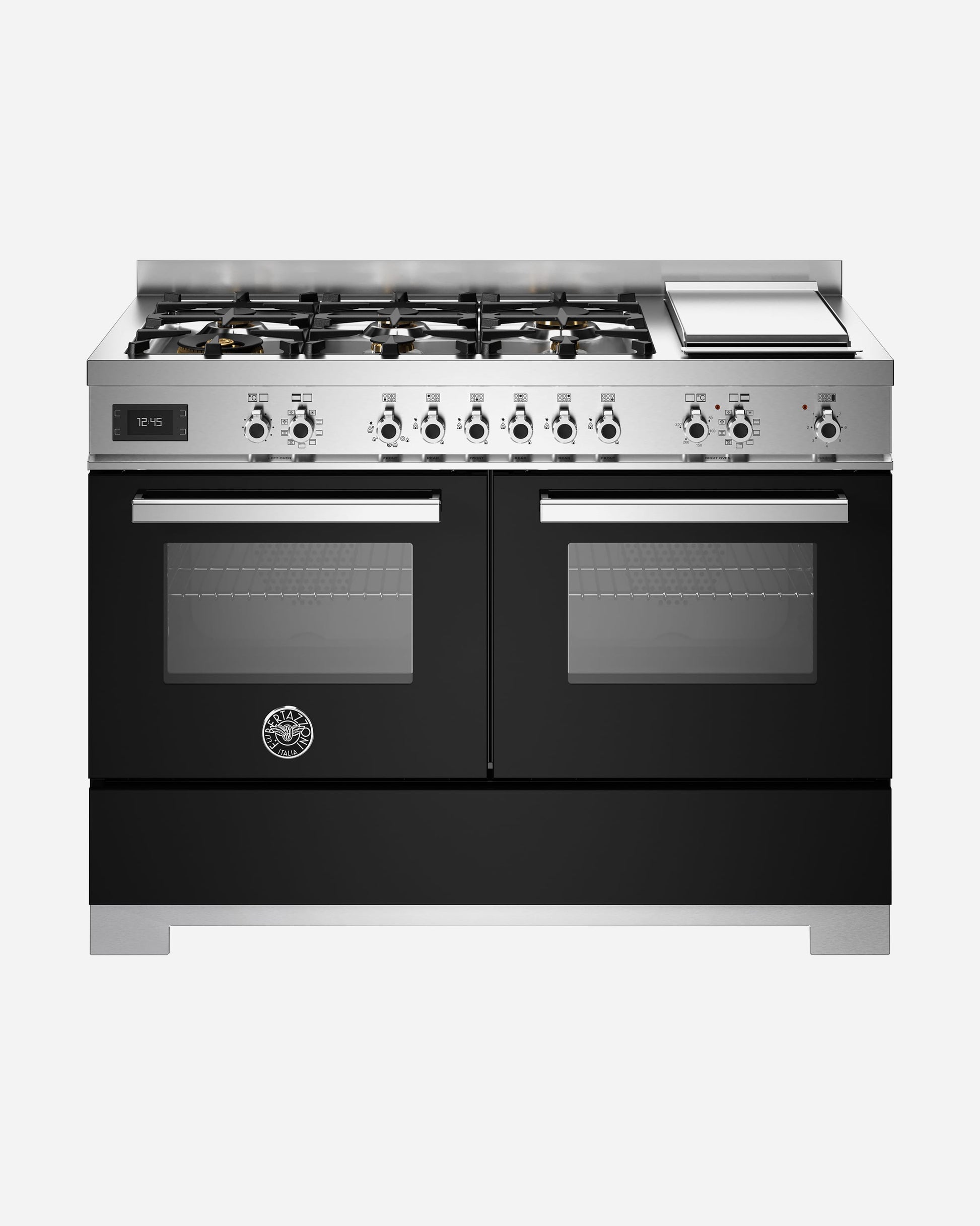 120 cm 6 burner and griddle and Electric Double Oven