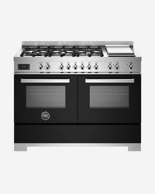 120 cm 6 burner and griddle and Electric Double Oven