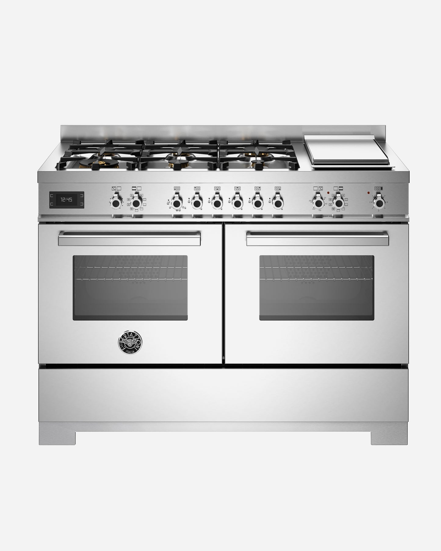 120 cm 6 burner and griddle and Electric Double Oven
