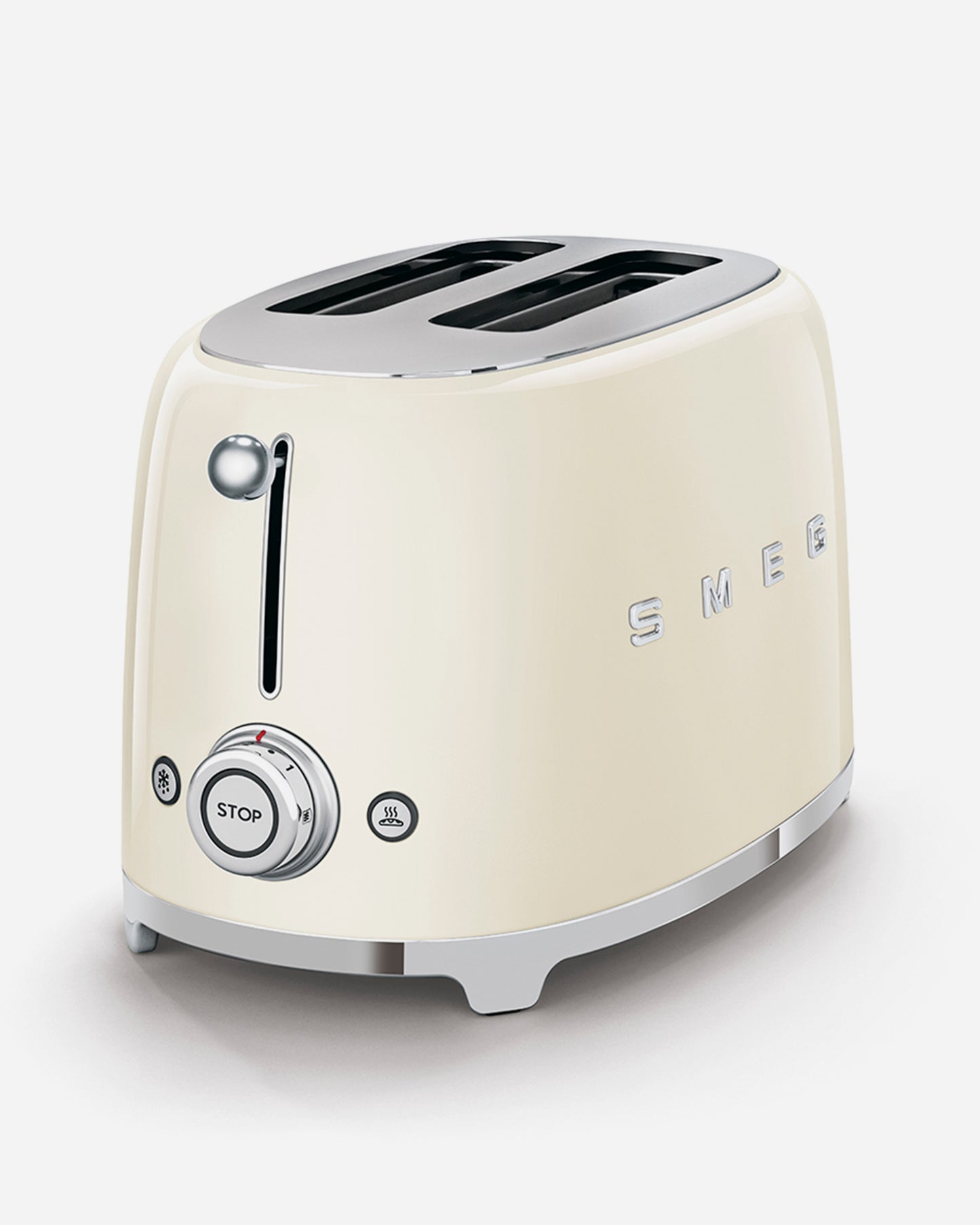 Smeg 2 slice toaster – cream