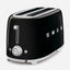 SMEG 4 Slice Toaster with Extra Wide Slots  Black