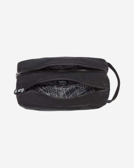 Kipling Agot Black Noir Medium Toiletry Bag C213363-P39