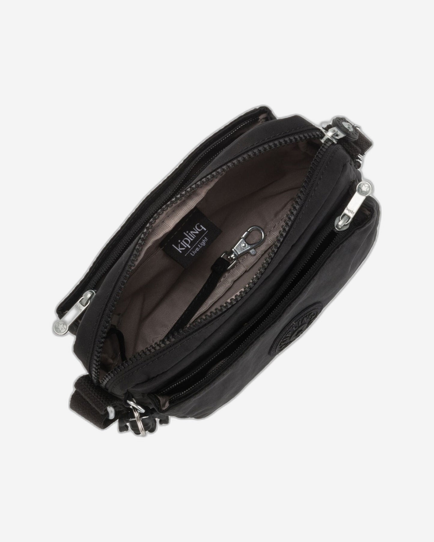 Kipling Abanu Black Noir Small Crossbody Bag C2I4208-P39
