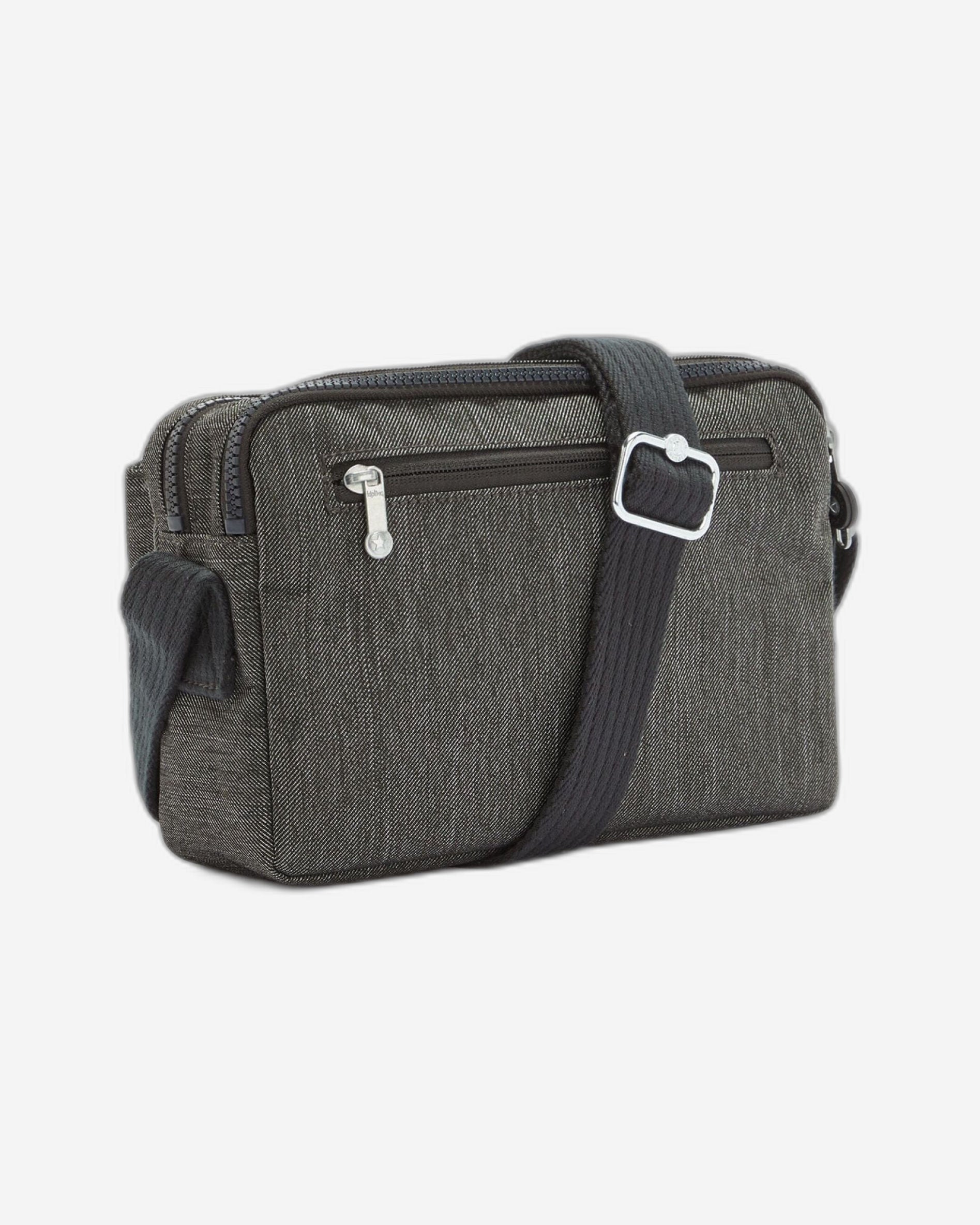 Kipling Abanu M Black Peppery Medium Crossbody Bag C2I6696-78S