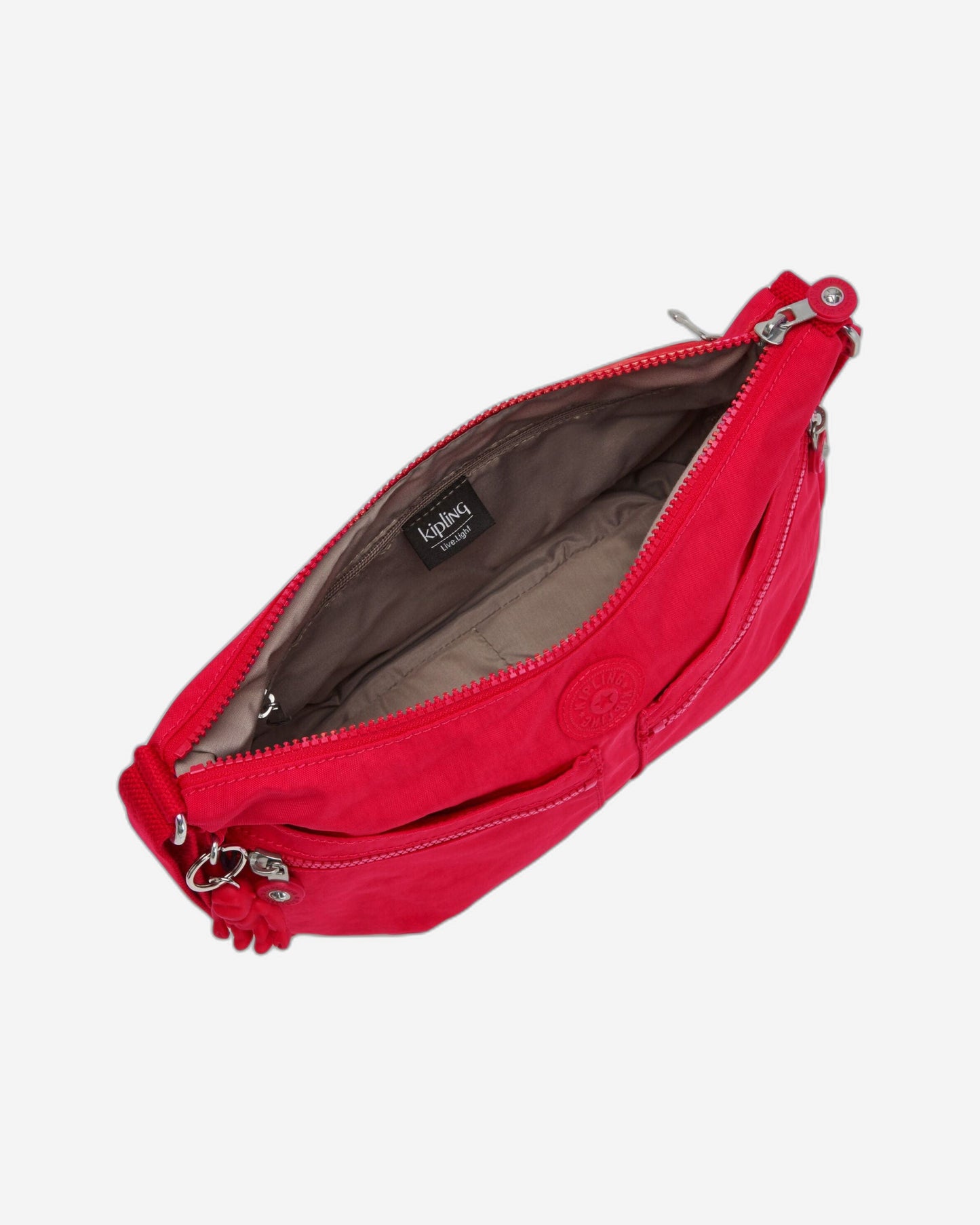 Kipling Izellah Red Rouge Medium Crossbody Bag C202144-Z33