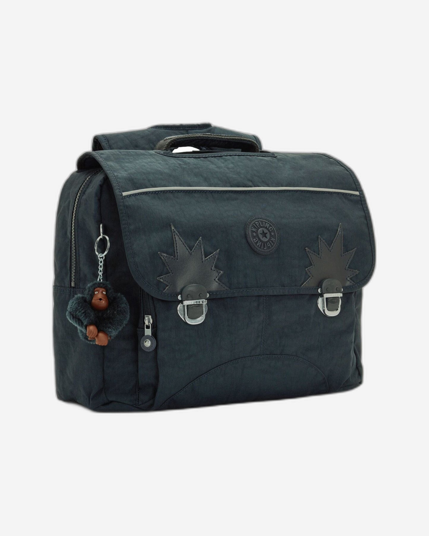 Kipling Iniko True Blue Tonal Medium Backpack C221092-4DX